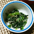 万里愛's cooksnap of when they made ★ほうれん草としらすのおかか炒め★.