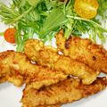 そうジロー's cooksnap of when they made むね肉のカリカリ棒からあげ.