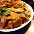めいξ's cooksnap of when they made 歯応え抜群！筍とエリンギの豚肉炒め中華風.