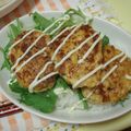 ゆきふく's cooksnap of when they made お手軽♪つくね照り焼き（丼でも◎）.