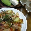 ちぃめみ's cooksnap of when they made 簡単☆鶏とじゃがいものローズマリー焼き.