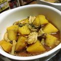 クックVKCDGF☆'s cooksnap of when they made マッシュルームとじゃがいものアヒージョ.