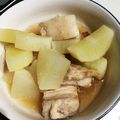 ﾁｨﾀｿ's cooksnap of when they made 豚バラと大根の白だし煮.