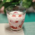 ぽっぽぺぺ's cooksnap of when they made 簡単☆可愛い☆いちごミルク♡.