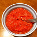 Cook船長。's cooksnap of when they made 簡単♪完熟トマトの自家製トマトケチャップ.
