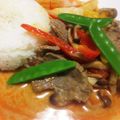 あーりん1173's cooksnap of when they made ラム肉のグリーンカレー☆*+.