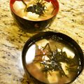 saki1010's cooksnap of when they made とろろ昆布で★簡単豆腐汁★梅風味.