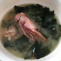 たんぽぽみーちゃん's cooksnap of when they made 甘エビの頭の味噌汁♪.