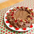 komutatata's cooksnap of when they made *豆腐のチョコクリームデザート*.
