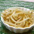 赤い電話's cooksnap of when they made もやしだけ♪もやしの辛子和え風ナムル.