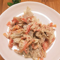 ゆき君★ママ★'s cooksnap of when they made ごぼうとれんこんの味噌マヨ☆サラダ.