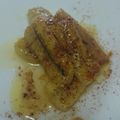 ねここfm's cooksnap of when they made 焼きバナナ シナモンシュガー味.