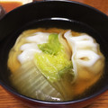 パンプキンちゃん♡'s cooksnap of when they made 白菜とギョウザのスープ.
