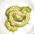 白いぐれーぷ's cooksnap of when they made 簡単粉チーズでゴーヤ炒め☆.