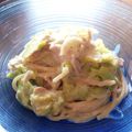 クック7HH0OM☆'s cooksnap of when they made 長ネギとベーコンのクリームパスタ.
