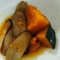 きららんらん☆'s cooksnap of when they made かぼちゃとゴボウの煮物.