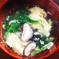 もふりこ's cooksnap of when they made 簡単 早い！ほうれん草と 卵のお吸い物！.