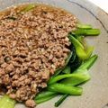 ありじゃろ's cooksnap of when they made 【農家のレシピ】小松菜の豚そぼろあんかけ.