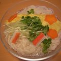 モナモナ's cooksnap of when they made 天の川をイメージした素麺♪.