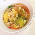 ザックmama's cooksnap of when they made 簡単♪♤青梗菜とカニカマの中華スープ♤.