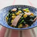 doiko's cooksnap of when they made ほうれん草&ハム(ベーコン)バター炒め.