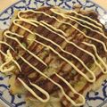 ナムケン's cooksnap of when they made もちもち♪うどん入りお好み焼き.
