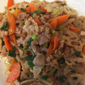 しまちゃんmama's cooksnap of when they made 簡単☆豚バラ切り落とし肉と蓮根の甘辛炒め.