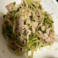 kbmm's cooksnap of when they made 節約副菜♡豆苗&もやしの豚冷しゃぶサラダ.