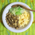 mmameco's cooksnap of when they made 【楽めし】豚そぼろ大根.