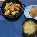 なっさん姫's cooksnap of when they made 豚こま切れ肉とじゃがいものマヨポン炒め.