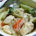 となかいとなこ's cooksnap of when they made 鶏胸とブロッコリーのカレークリーム煮.