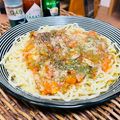 料理男子部🍻's cooksnap of when they made 残り物リメイク☆ミネストローネパスタ.