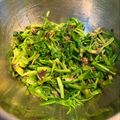 りのみな's cooksnap of when they made 根っこが美味しいセリのお浸し.