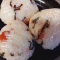 ひっこ's cooksnap of when they made 梅干しと塩昆布とプチプチ白ごまのおにぎり.