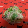 龍青空ママ's cooksnap of when they made レタスとハムのマヨサラダ.