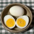 甜菜糖のてんちゃん's cooksnap of when they made レンジで簡単！ゆで卵！.