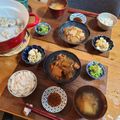 けん☆ちか's cooksnap of when they made あまからスキ焼き風鍋.