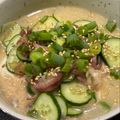 TeaChan214's cooksnap of when they made 夏にピッタリ♪サバ缶でお手軽冷や汁☆.