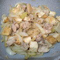nyahimi's cooksnap of when they made 鶏モモと厚揚げの甘辛野菜炒め.