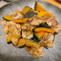 生くるみ's cooksnap of when they made かばちゃと豚バラのオイスターソース炒め！.