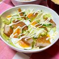 なおミール's cooksnap of when they made レタスたっぷりさつま揚げサラダ.