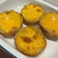 Canae_e's cooksnap of when they made パイシートで簡単30分＊エッグタルト＊.