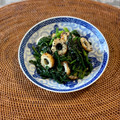 コムギ大好き's cooksnap of when they made ほうれん草と竹輪の胡麻味噌和え◆副菜.