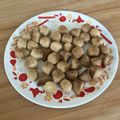 あまざけ好きすぎて's cooksnap of when they made 高野豆腐のおやつボール.