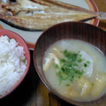 クリーピングタイム☆'s cooksnap of when they made ＊長芋と油揚げのほっこり味噌汁＊.