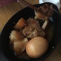おチョコの黒ぢょか's cooksnap of when they made 豚なんこつと大根の味噌煮.