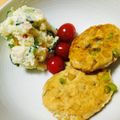 papicooo's cooksnap of when they made 本掲載ダイエット、花粉症鳥と蓮根バーグ　.