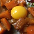 リエルル's cooksnap of when they made 簡単なのに甘辛本格！サーモンユッケ丼.