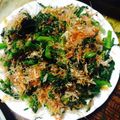 sbx2tm3's cooksnap of when they made レンジで簡単☆春菊のおひたし.
