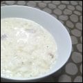 麻's cooksnap of when they made なんちゃってミルクリゾット.